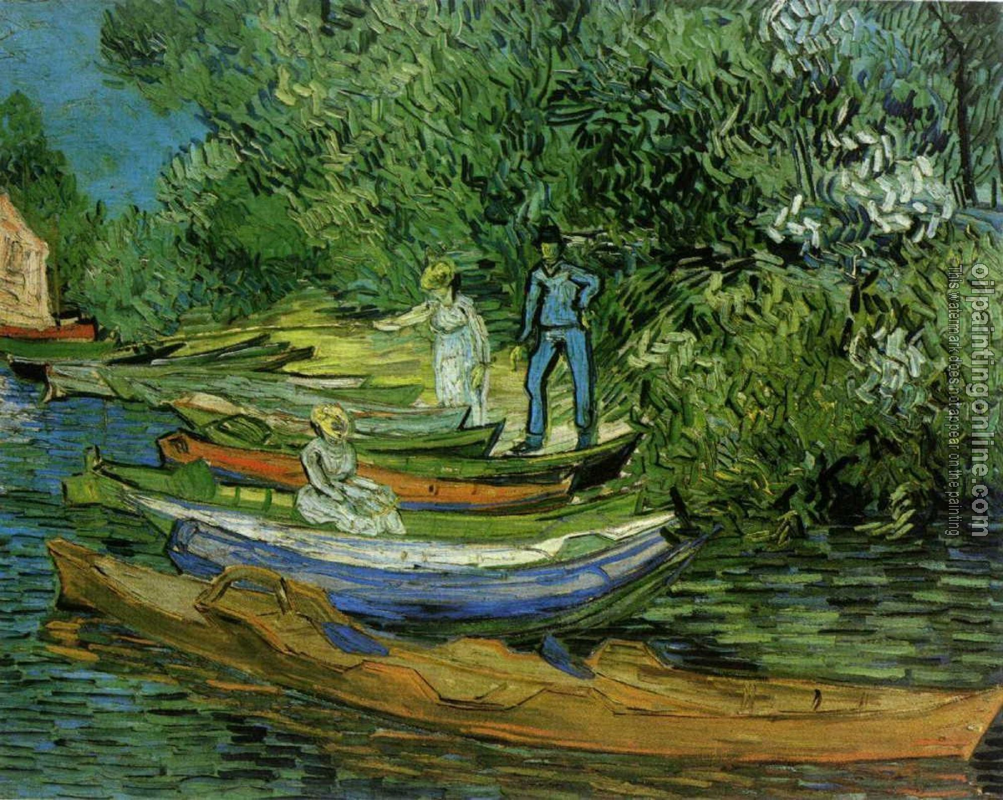 Gogh, Vincent van - Bank of the Oise at Auvers